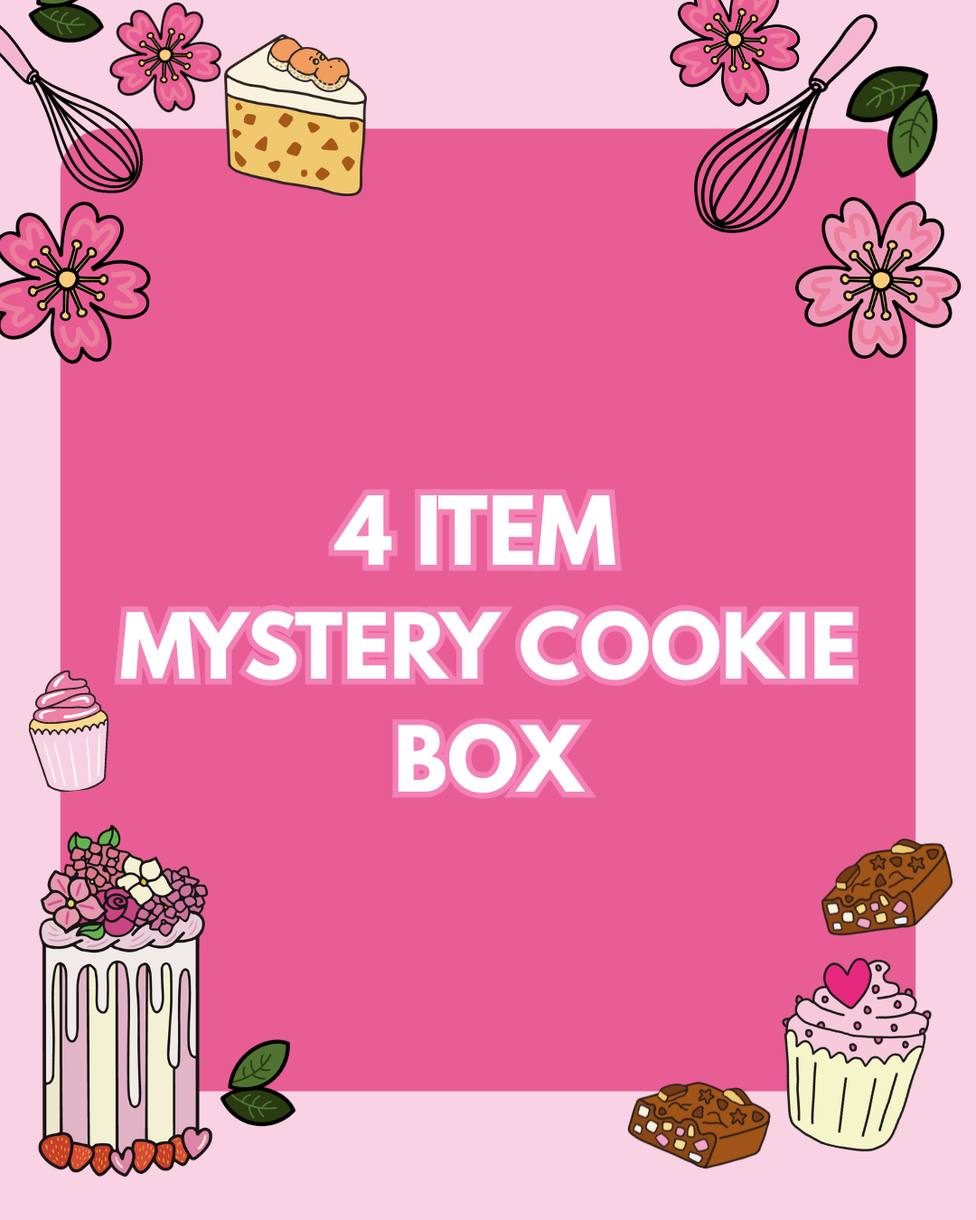 4 Item Mystery Cookie Box