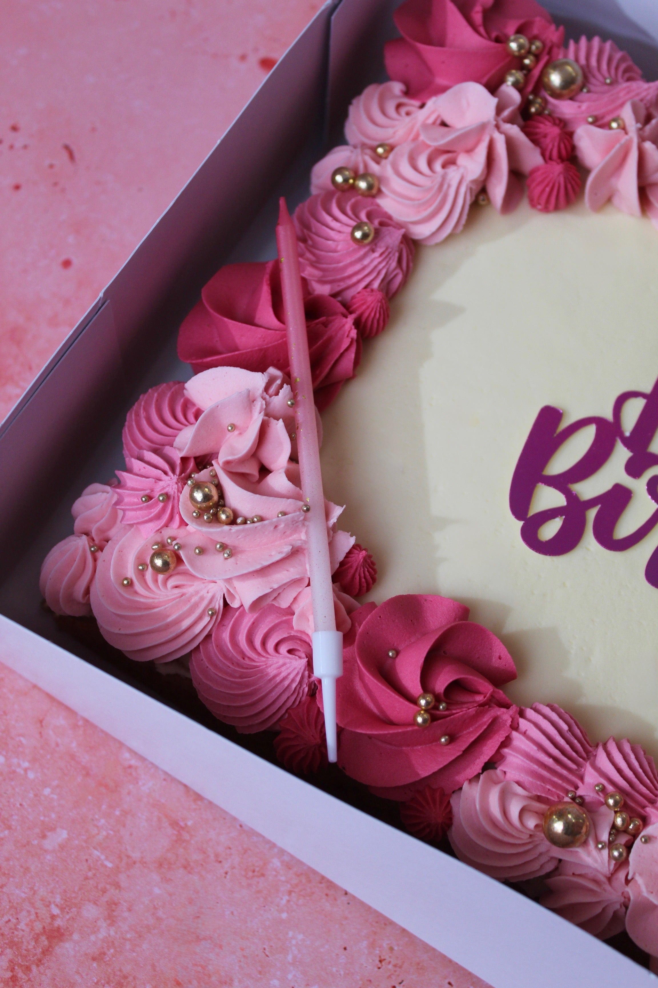 Happy Birthday Sheet Cake