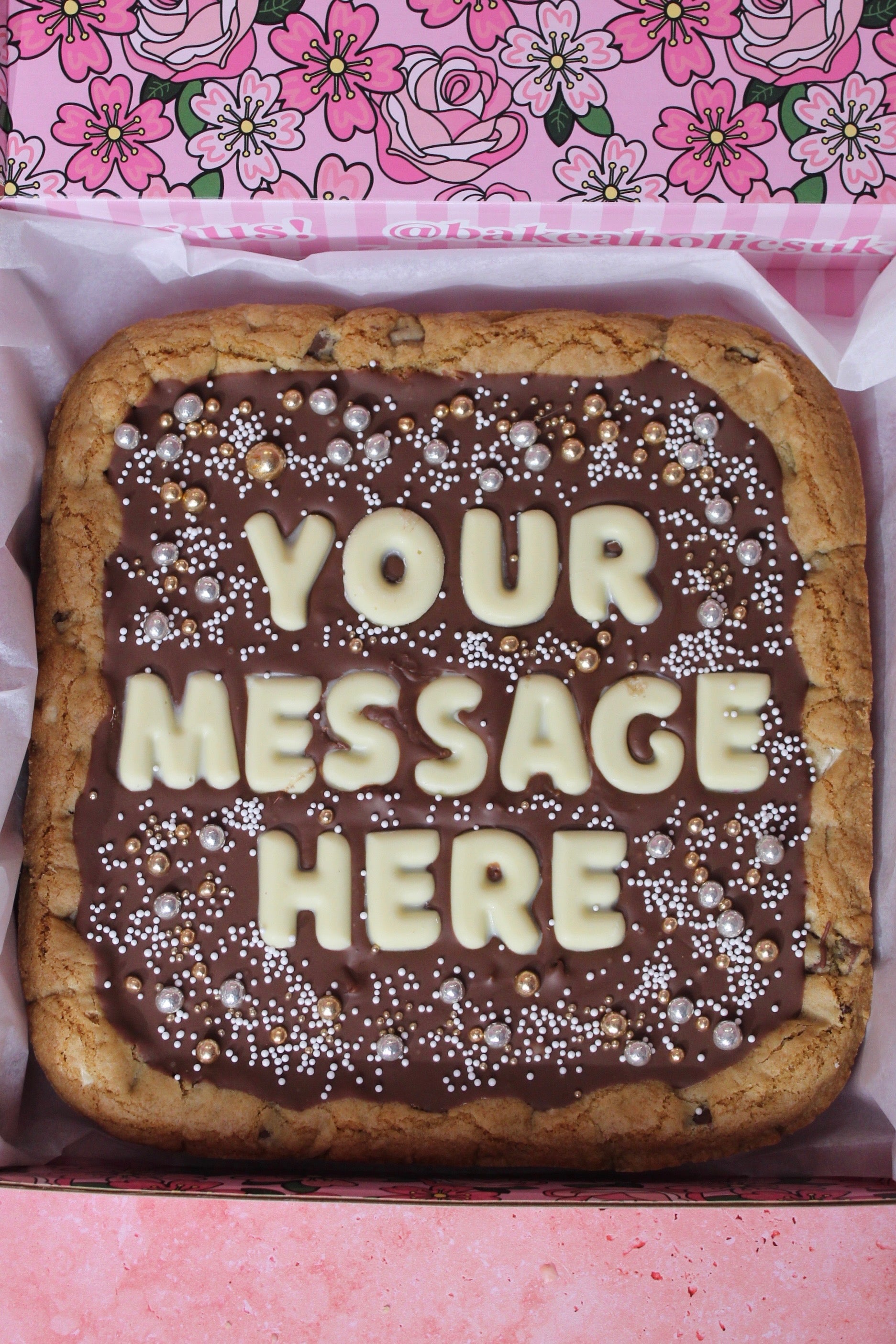 Personalised Cookie Slab