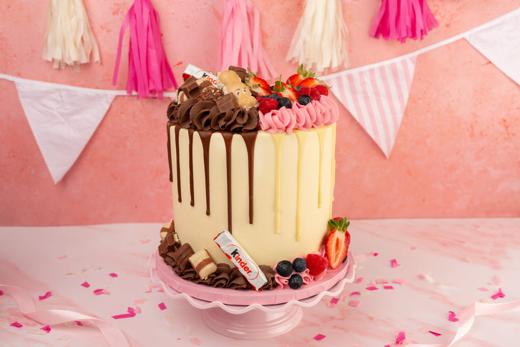 Half & Half Cake