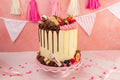 Half & Half Cake