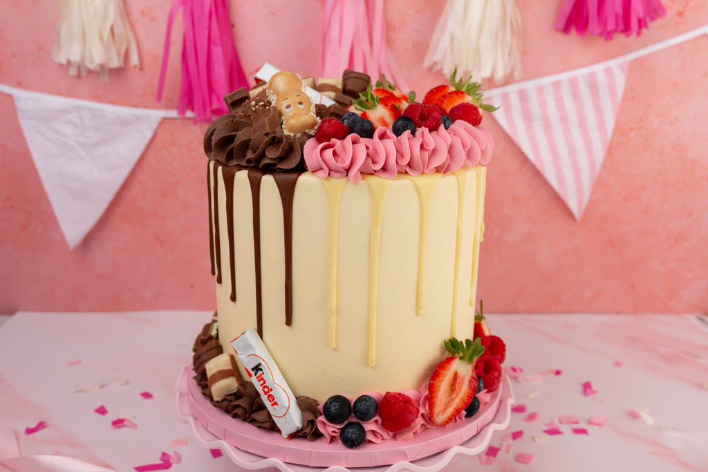 Half & Half Cake